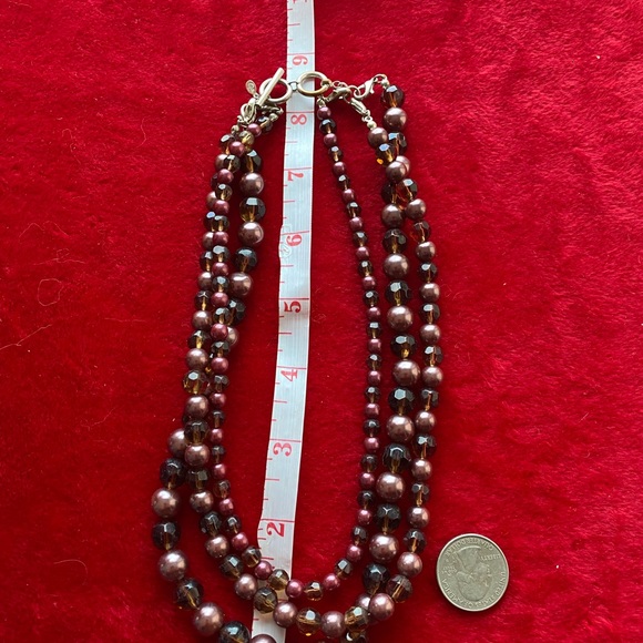 Premier Designs beaded necklace - Picture 2 of 3